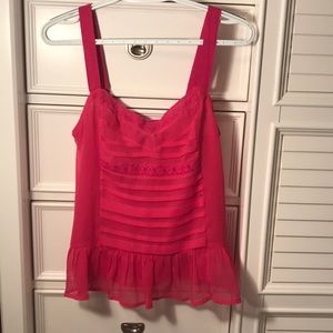 American Eagle fuchsia tank top